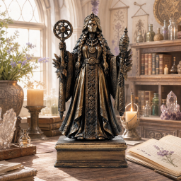 Altar figurine of Mokosh patroness of life's path