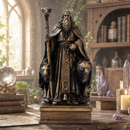 Altar figurine of Veles patron of magic and wealth