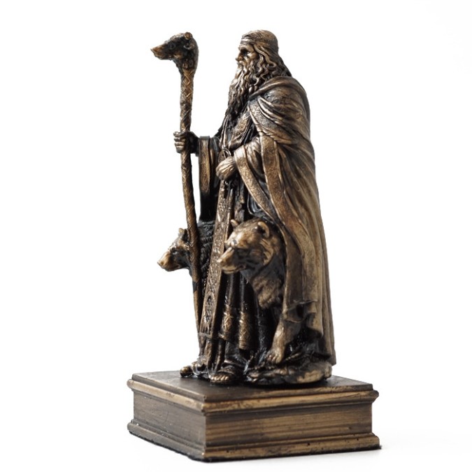Altar figurine of Veles patron of magic and wealth