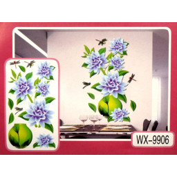 3D Декор - інсталяція КВІТИ WX-9906