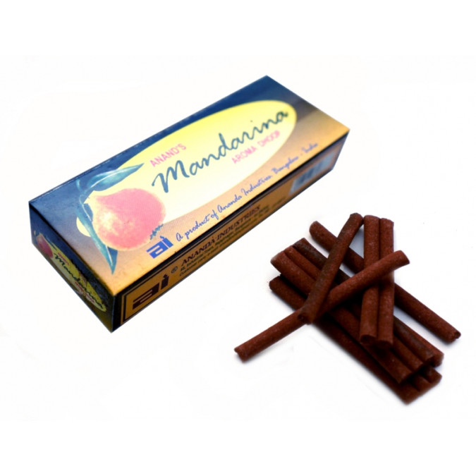 ANANDS MANDARINE AROMA DHOOP (безосновные) Мандарин