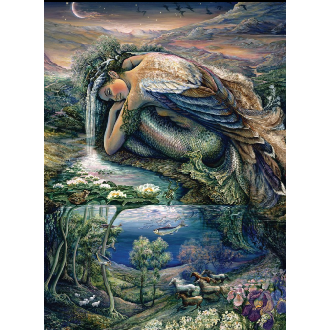 Блокнот Шепот природы - Nature’s Whispers Writing and Creativity Journal Blue Angel