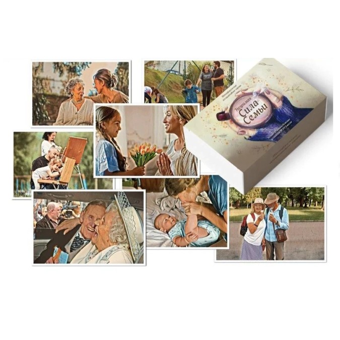 Книга - Метафоричні асоціативні карти &quot;Незрима сила сім'ї&quot;, українська
