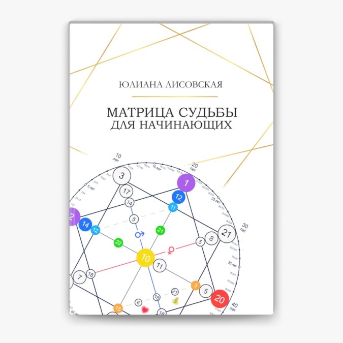 Книга Матриця Долі для початківців. Лісовська Ю.
