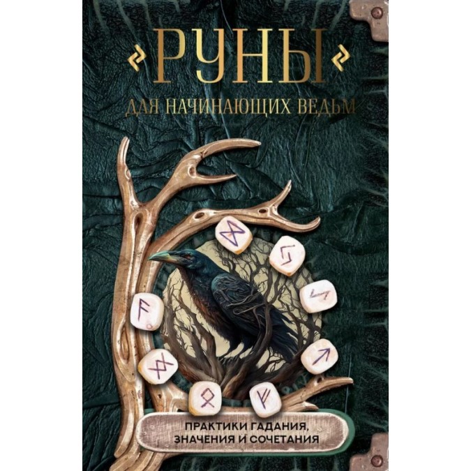 Книга Руни для відьом-початківців. Практики ворожіння, значення та поєднання