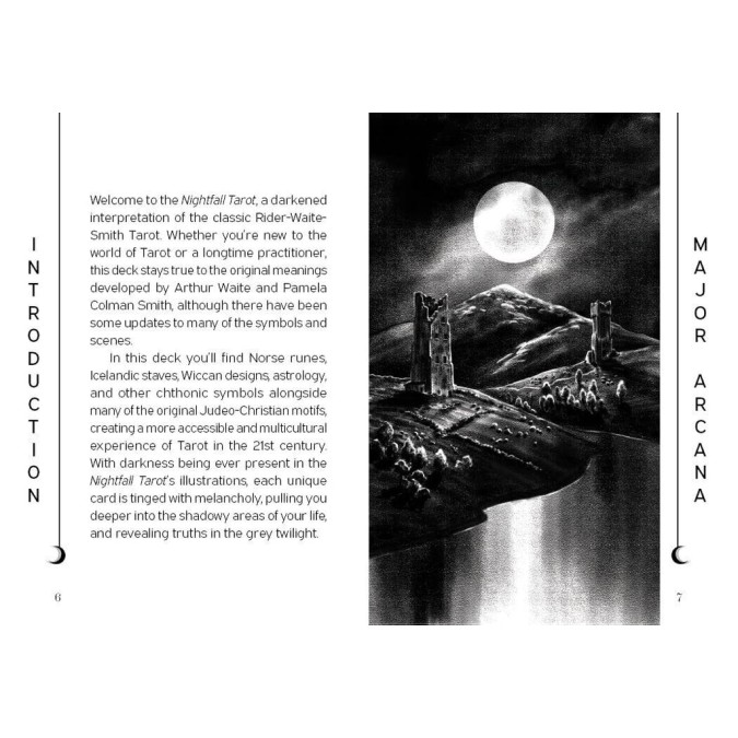 Карты Таро Сумерек - Nightfall Tarot Cards Deck Schiffer Publishing