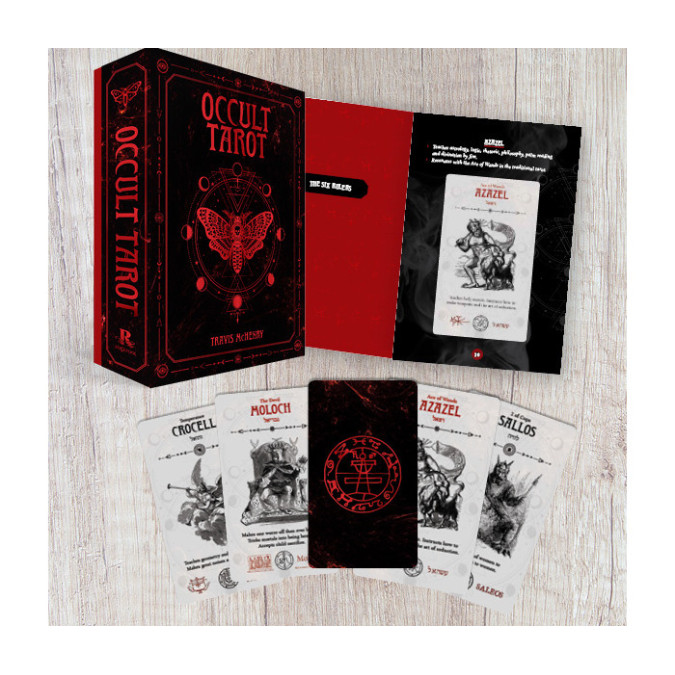 Карты Таро оккультное - Occult Tarot Cards Rockpool