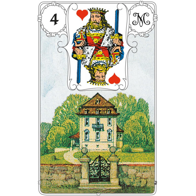 Карти Блакитна сова оракул Ленорман - Lenormand Blue Owl Premium Edition Cards AGM