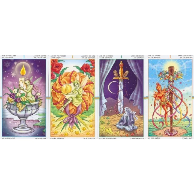 Карты Таро Колесо Года - Wheel of the Year Tarot. Lo Scarabeo