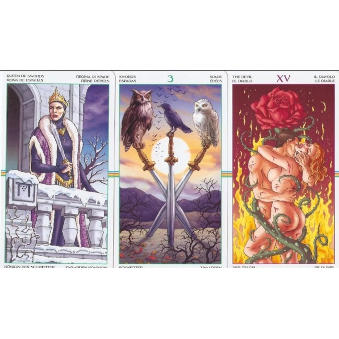 Карты Таро Колесо Года - Wheel of the Year Tarot. Lo Scarabeo