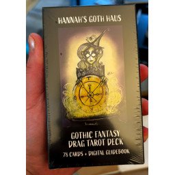 Карти таро Готичний будинок Ханни Готична фентезійна колода Таро в стилі дрег - Hannah`s Goth House Gothic fantasy drag tarot deck Повна колода (78 карт)