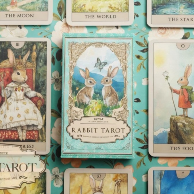 Карти Таро Акварельний Кролик 78 карт - Rabbit Tarot