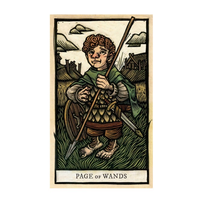 Карти Таро Lord of the Rings Tarot Gift Set (Таро Володар Перснів)