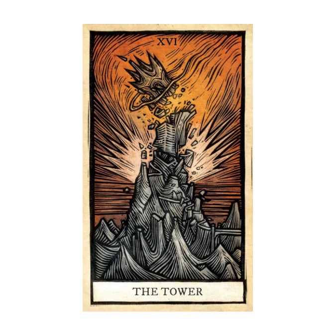 Карти Таро Lord of the Rings Tarot Gift Set (Таро Володар Перснів)