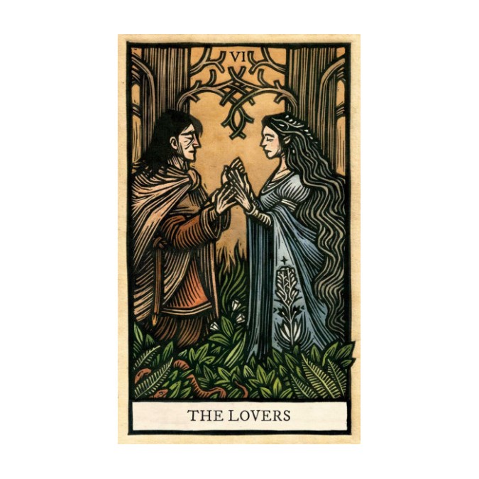 Карти Таро Lord of the Rings Tarot Gift Set (Таро Володар Перснів)