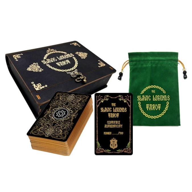 Таро Слов'янські Легенди (The Slavic Legends Tarot), ЛІМІТОВАНЕ ВИДАННЯ, 14 см