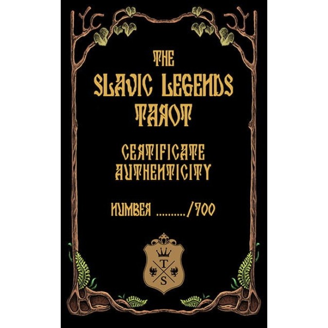 Таро Слов'янські Легенди (The Slavic Legends Tarot), ЛІМІТОВАНЕ ВИДАННЯ, 14 см