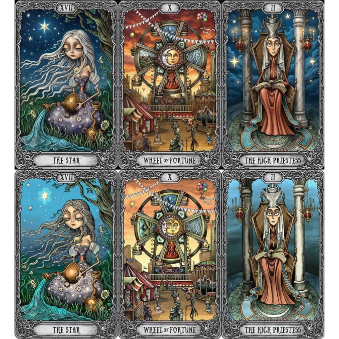 Таро Темний Маєток (The Dark Mansion Tarot), велика версія 14 см, Remastered Edition