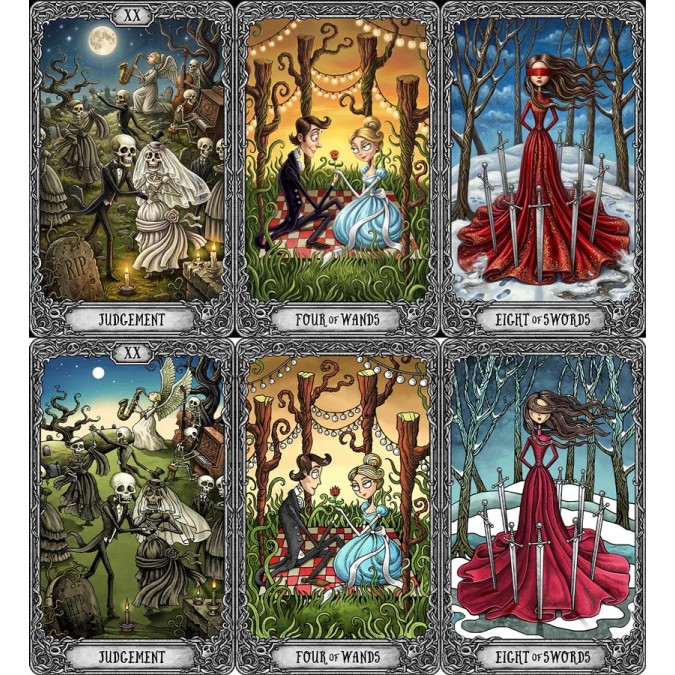 Таро Темний Маєток (The Dark Mansion Tarot), велика версія 14 см, Remastered Edition