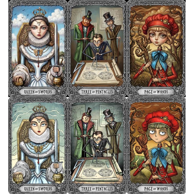Таро Темний Маєток (The Dark Mansion Tarot), велика версія 14 см, Remastered Edition