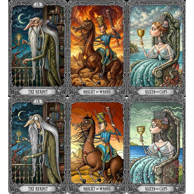 Таро Темний Маєток (The Dark Mansion Tarot), велика версія 14 см, Remastered Edition