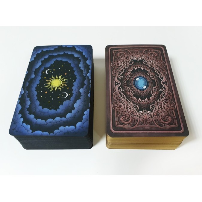 Таро Темний Маєток (The Dark Mansion Tarot), стандартна версія 12 см, 4-те видання, золоті зрізи