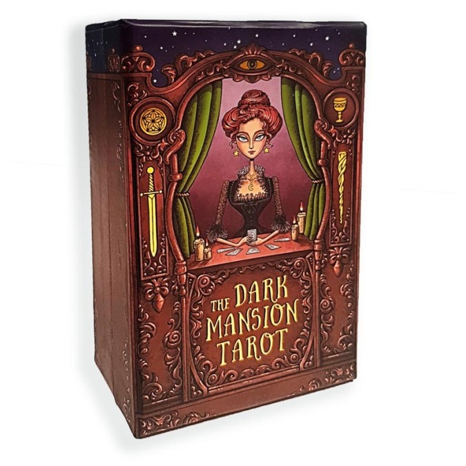 Таро Темний Маєток (The Dark Mansion Tarot), стандартна версія 12 см, 4-те видання, золоті зрізи
