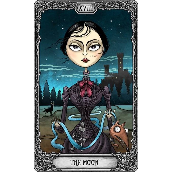 Таро Темний Маєток (The Dark Mansion Tarot), стандартна версія 12 см, 4-те видання, золоті зрізи