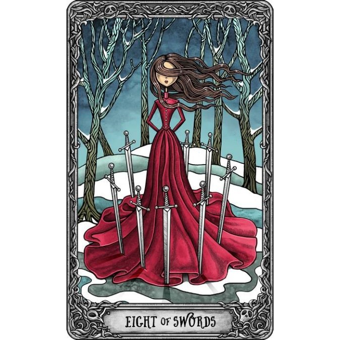 Таро Темний Маєток (The Dark Mansion Tarot), стандартна версія 12 см, 4-те видання, золоті зрізи