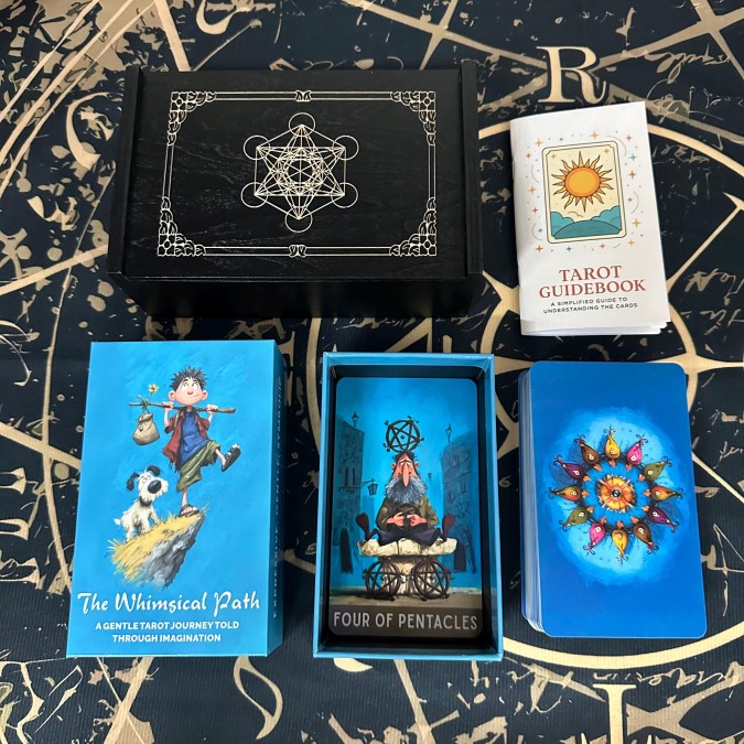 Карты Таро Нимфа в деревянной коробке (Nymph Tarot)