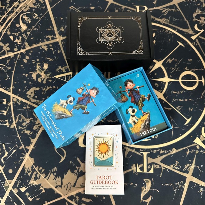 Карты Таро Нимфа в деревянной коробке (Nymph Tarot)