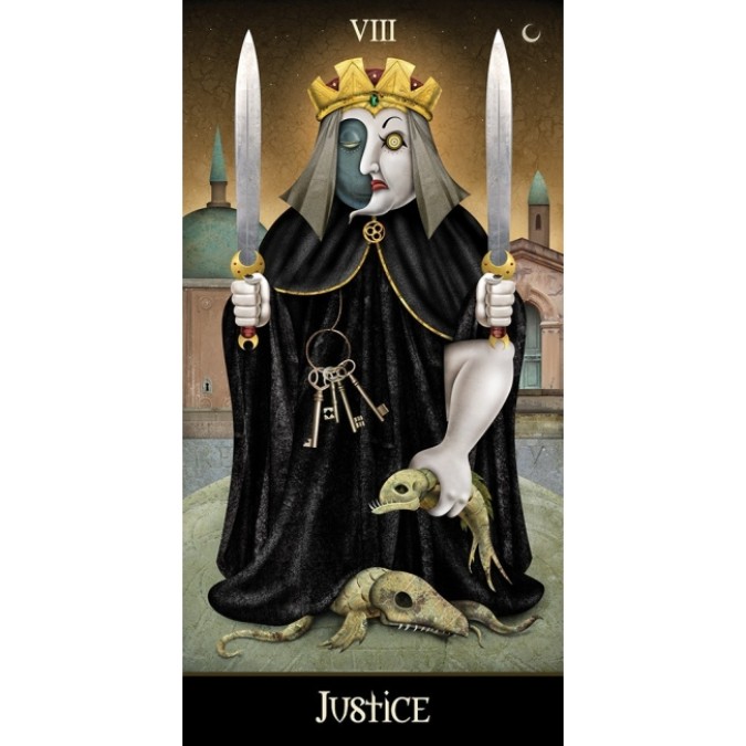 Карты Таро Безумной Луны - Deviant Moon Tarot borderless edition