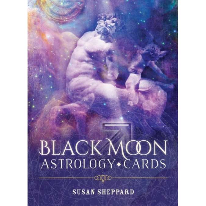Карты Оракул Астрологический Черной Луны - Black Moon Astrology Cards. Blue Angel