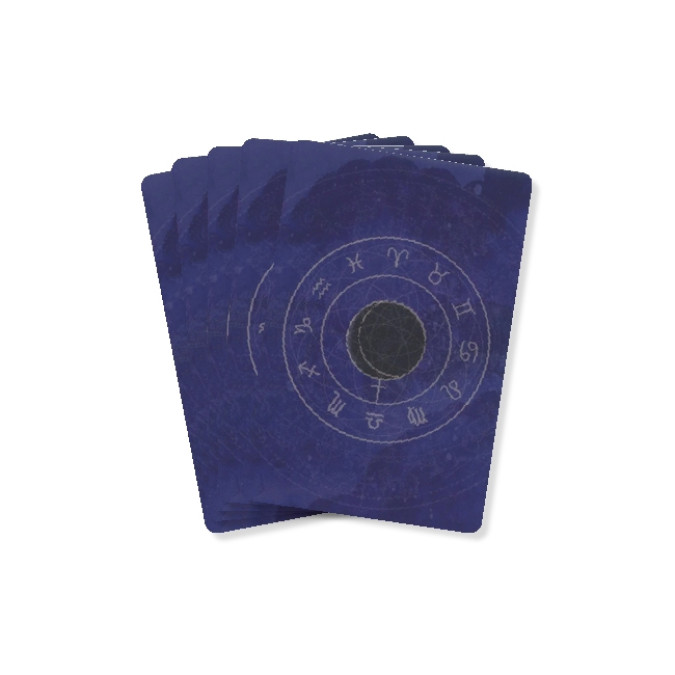 Карты Оракул Астрологический Черной Луны - Black Moon Astrology Cards. Blue Angel