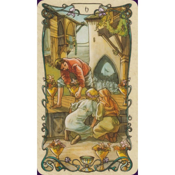 Карты Таро Альфонса Мухи - Tarot Mucha. Lo Scarabeo