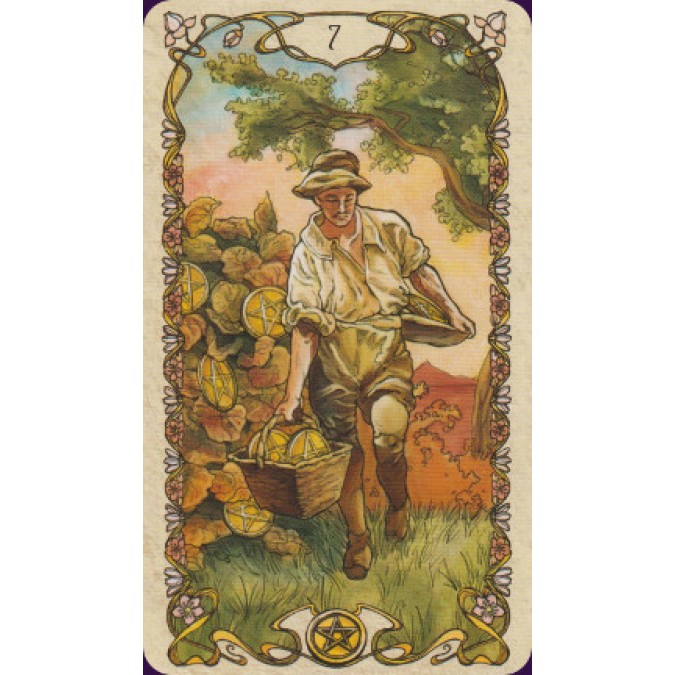 Карты Таро Альфонса Мухи - Tarot Mucha. Lo Scarabeo