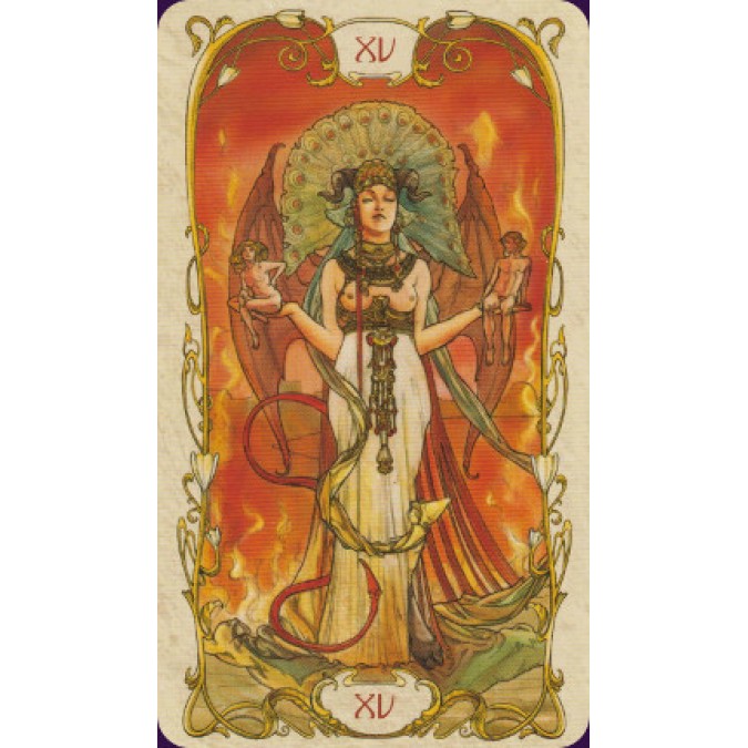 Карты Таро Альфонса Мухи - Tarot Mucha. Lo Scarabeo