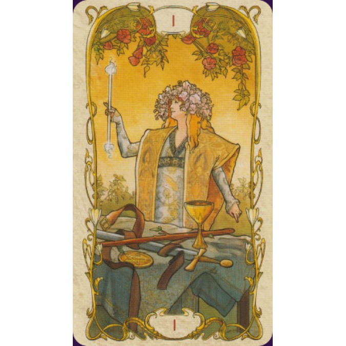 Карты Таро Альфонса Мухи - Tarot Mucha. Lo Scarabeo