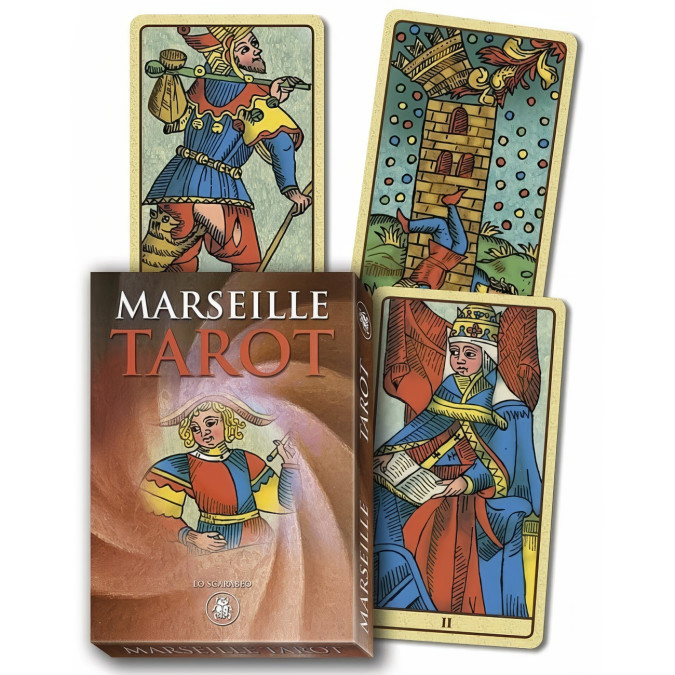 Карты Таро Марсельское (22 Старших Арканов) - Marseille Tarot (Grand Trumps). Lo Scarabeo