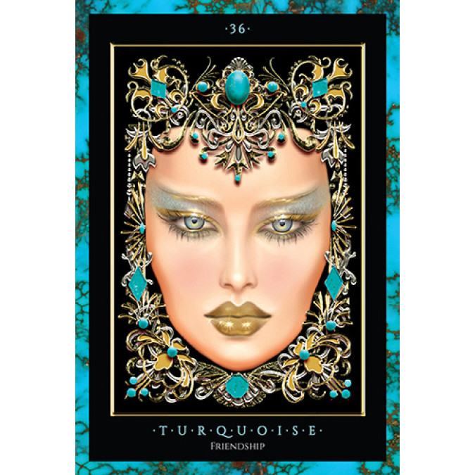 Карты Оракул Драгоценных Камней - Precious Gems Oracle. Blue Angel