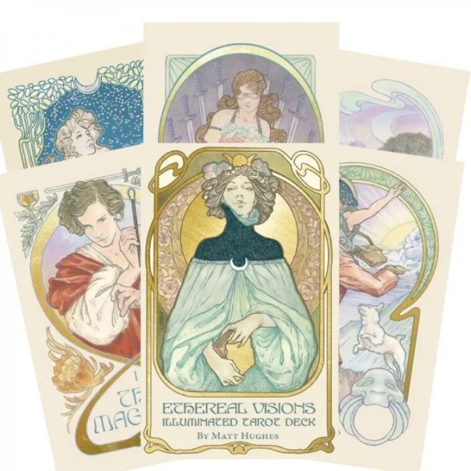 Карты Таро Эфирных видений: Подсвеченная Колода - The Ethereal Visions: An Illuminated Tarot Deck