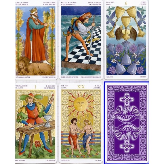 Карти Таро Універсальне Вірта - Universal Wirth Tarot. Lo Scarabeo