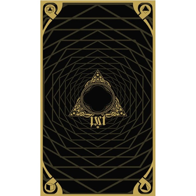 Карти Таро міні Нічного Сонця - Mini Night Sun Tarot. Lo Scarabeo