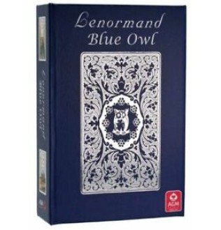 Mille Lenormand Blue Owl Голубая сова оракул Ленорман