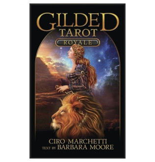 Карти Таро Королівське Позолочене - Gilded Tarot Royale Deck. Llewellyn