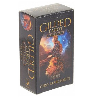 Карты Таро мини Королевское Позолоченное – Gilded Tarot mini Royale Deck. Llewellyn