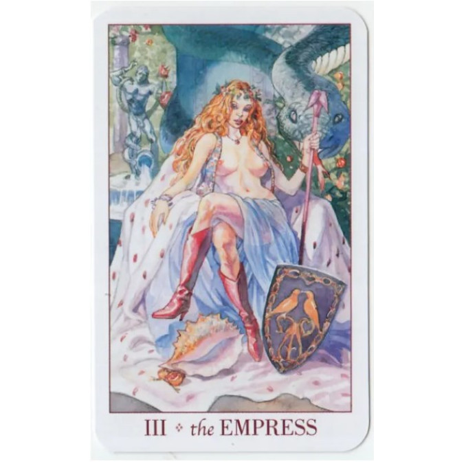 Карты Таро мини Сексуальная Магия - Mini Sexual Magic Tarot. Lo Scarabeo