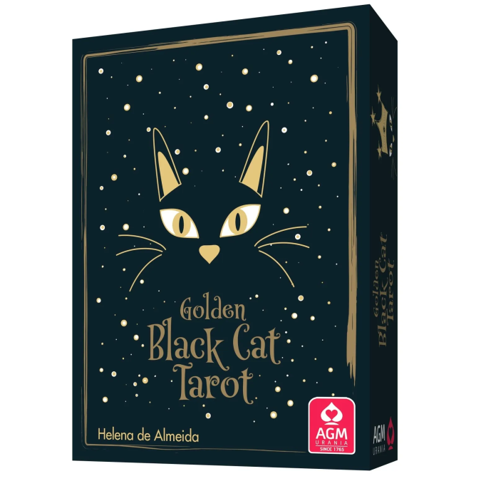 Карты таро Золотое Таро Черного Кота Golden Black Cat Tarot  AGM