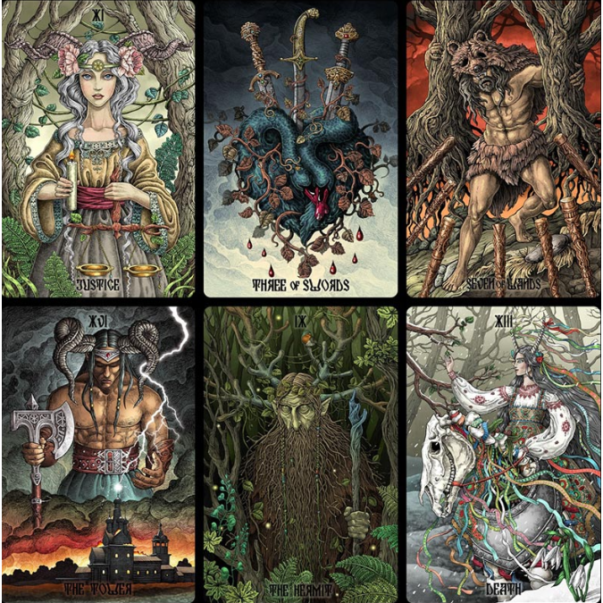 The Slavic Legends Tarot - Таро Словянських Легенд
