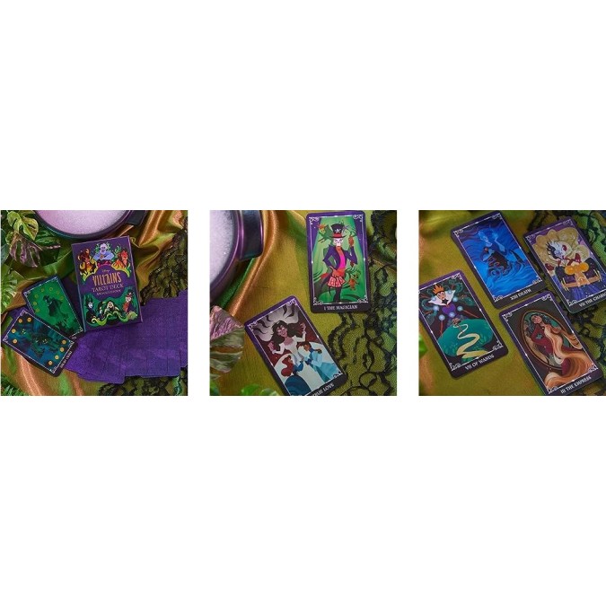 Disney Villains Tarot Deck and Guidebook - Таро Злодеев Диснея + путеводитель